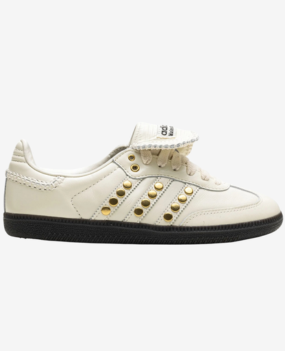 Wales Bonner Studded Samba Cream
