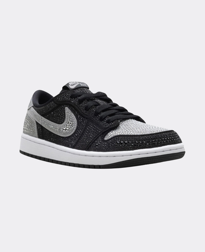 Air Jordan 1 Retro Low OG Swarovski 'Stealth'
