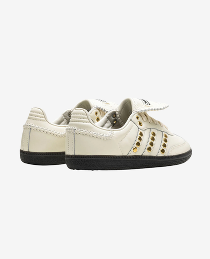 Wales Bonner Studded Samba Cream