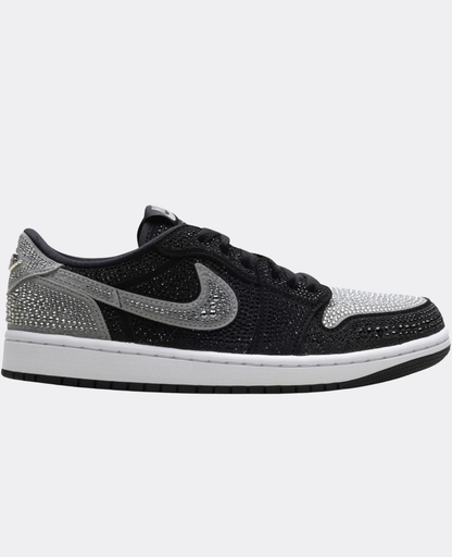 Air Jordan 1 Retro Low OG Swarovski 'Stealth'