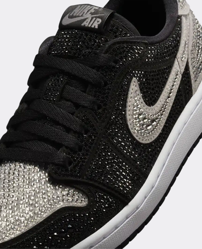 Air Jordan 1 Retro Low OG Swarovski 'Stealth'