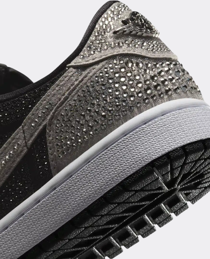 Air Jordan 1 Retro Low OG Swarovski 'Stealth'