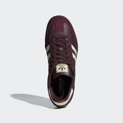 Samba OG Snakeskin Maroon Cream