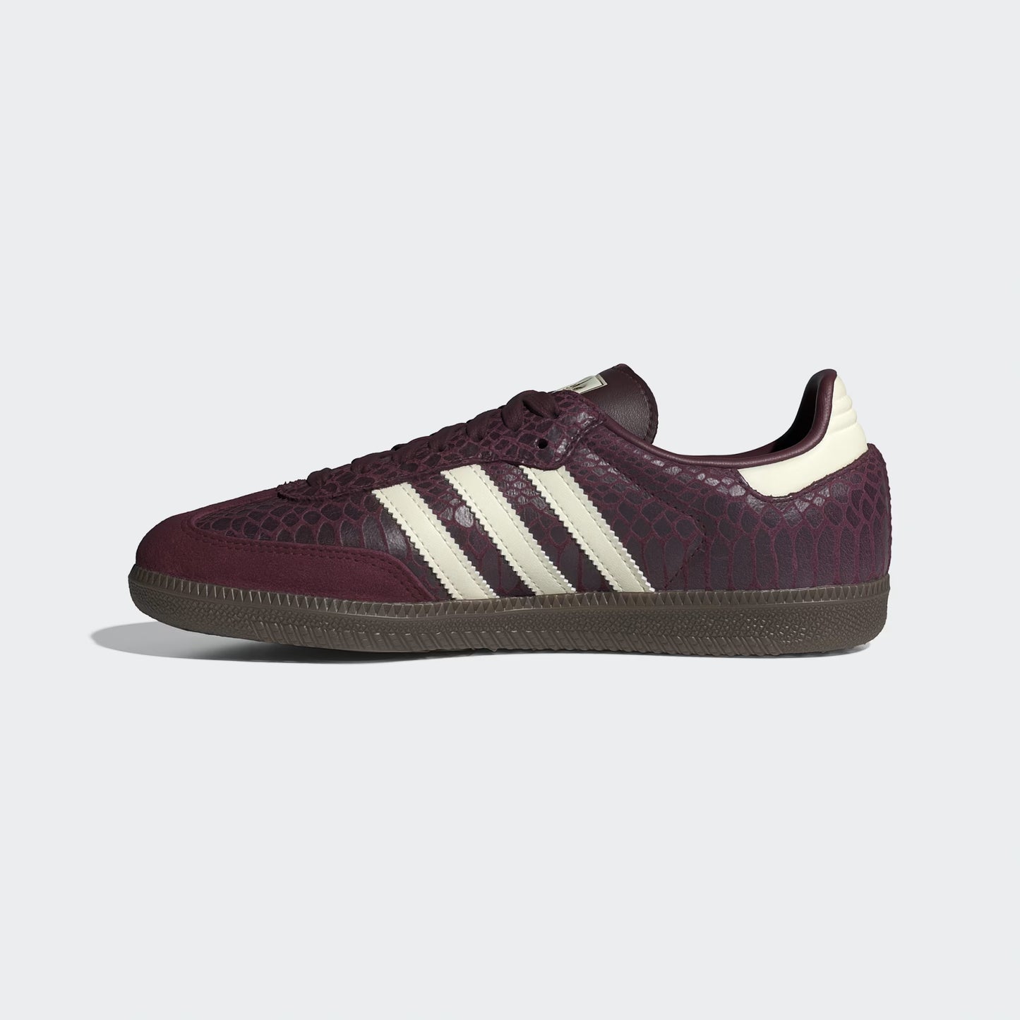 Samba OG Snakeskin Maroon Cream